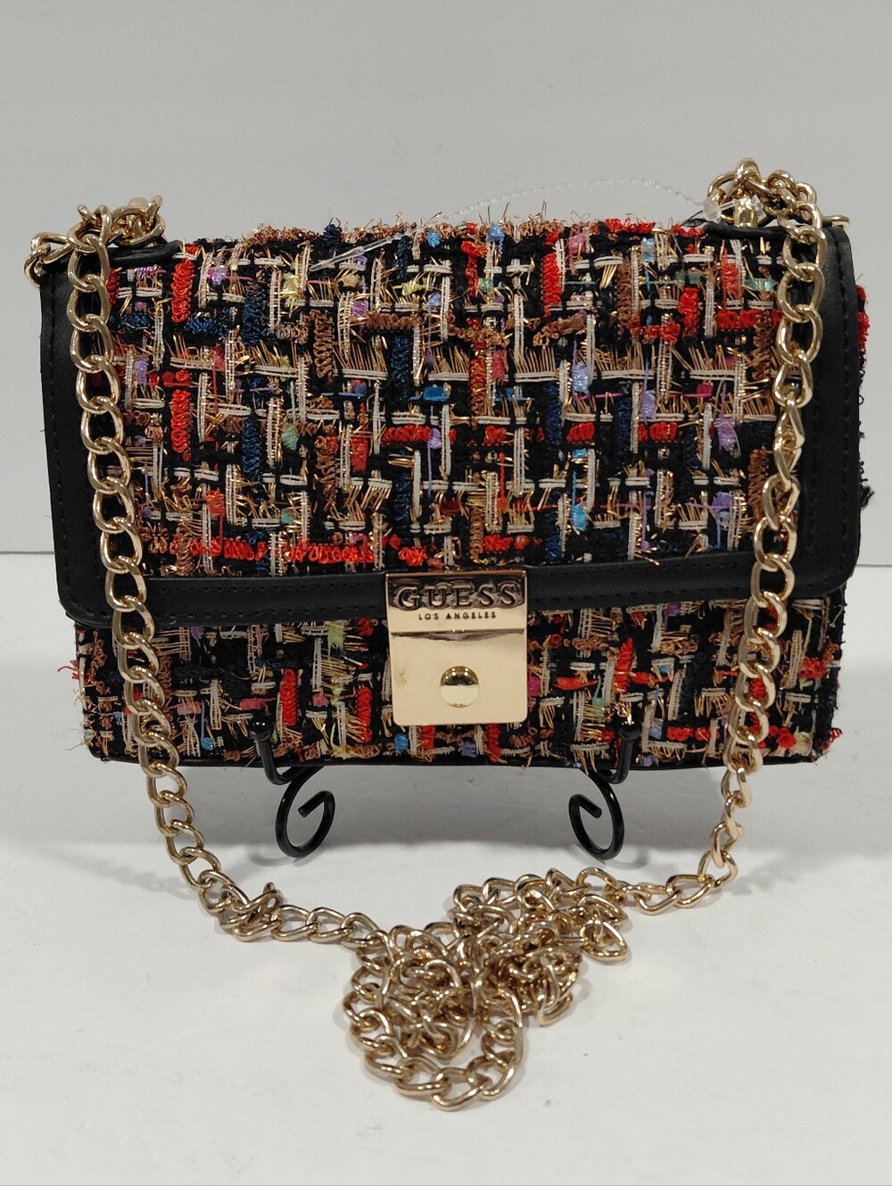 Guess Sophie Tweed Crossbody
